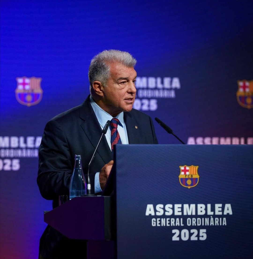 拉波尔塔：我相信巴萨球迷能够确保Spotify诺坎普球场的良好上座率。我不会主持