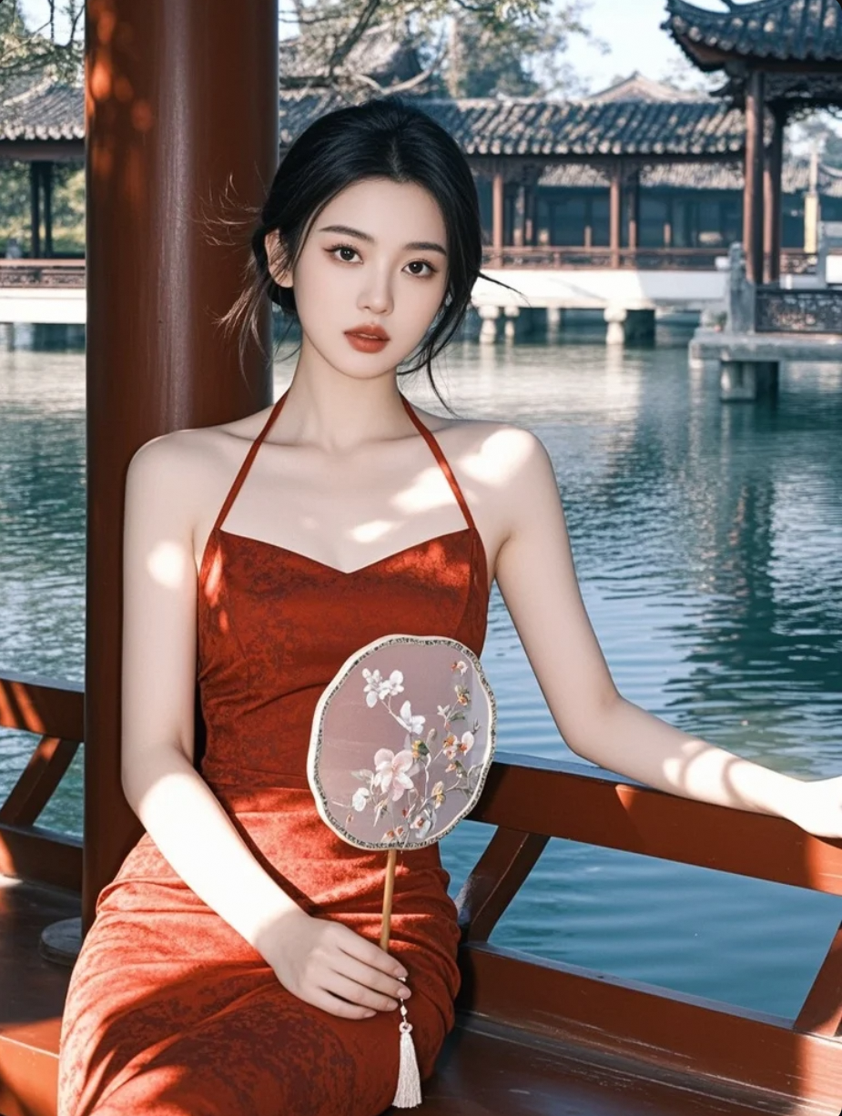 清纯甜美的小姐姐，你会不会多看一眼？