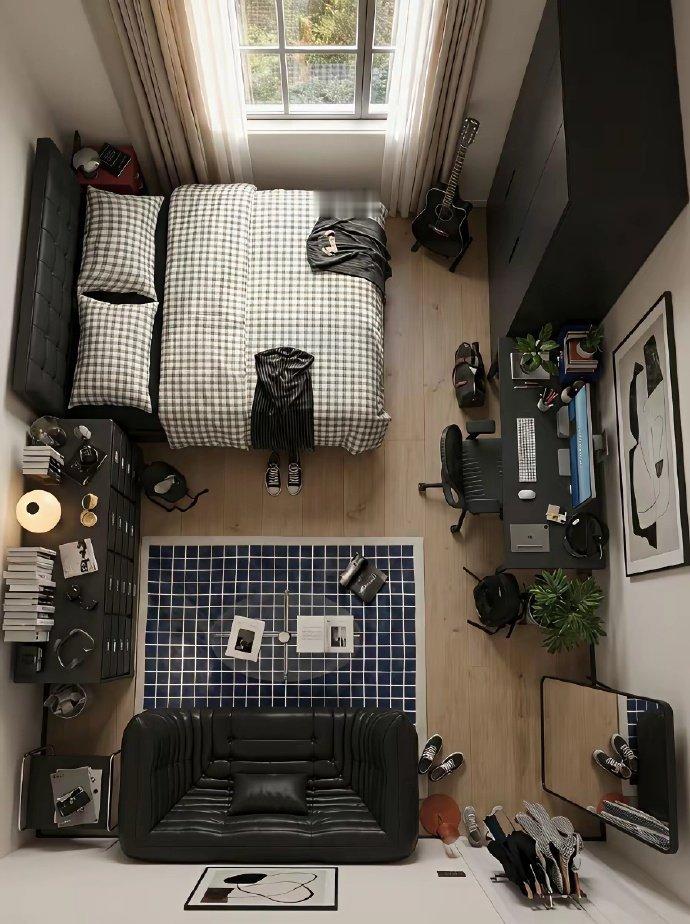 六个房间，你最喜欢哪一种布局？