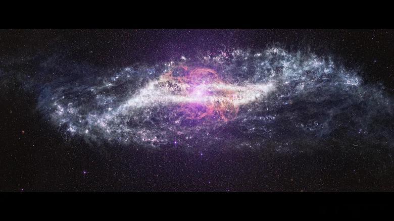 NASA放出半人马座A星系迄今最清晰的照片，是用韦布空间望远镜拍下的。半人马座A
