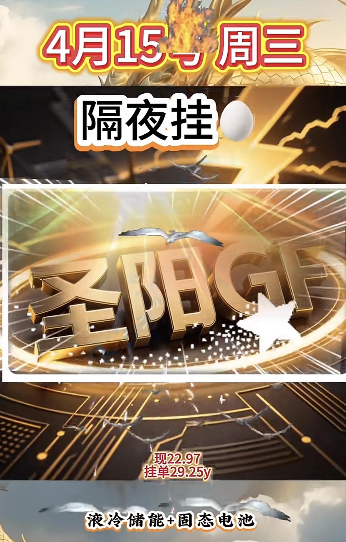 4月15日周三暗盘隔夜挂单排行榜揭晓4月15日周三，利通电子隔夜挂单，79.