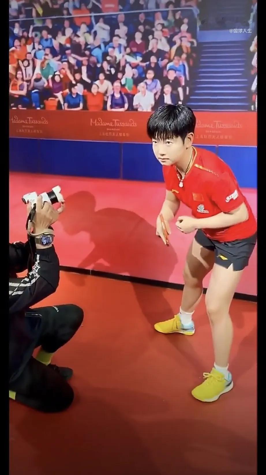 洛杉矶奥运会之前莎莎的压力很大，这个时候弄什么蜡像实话实说现在莎莎的风评舆论环