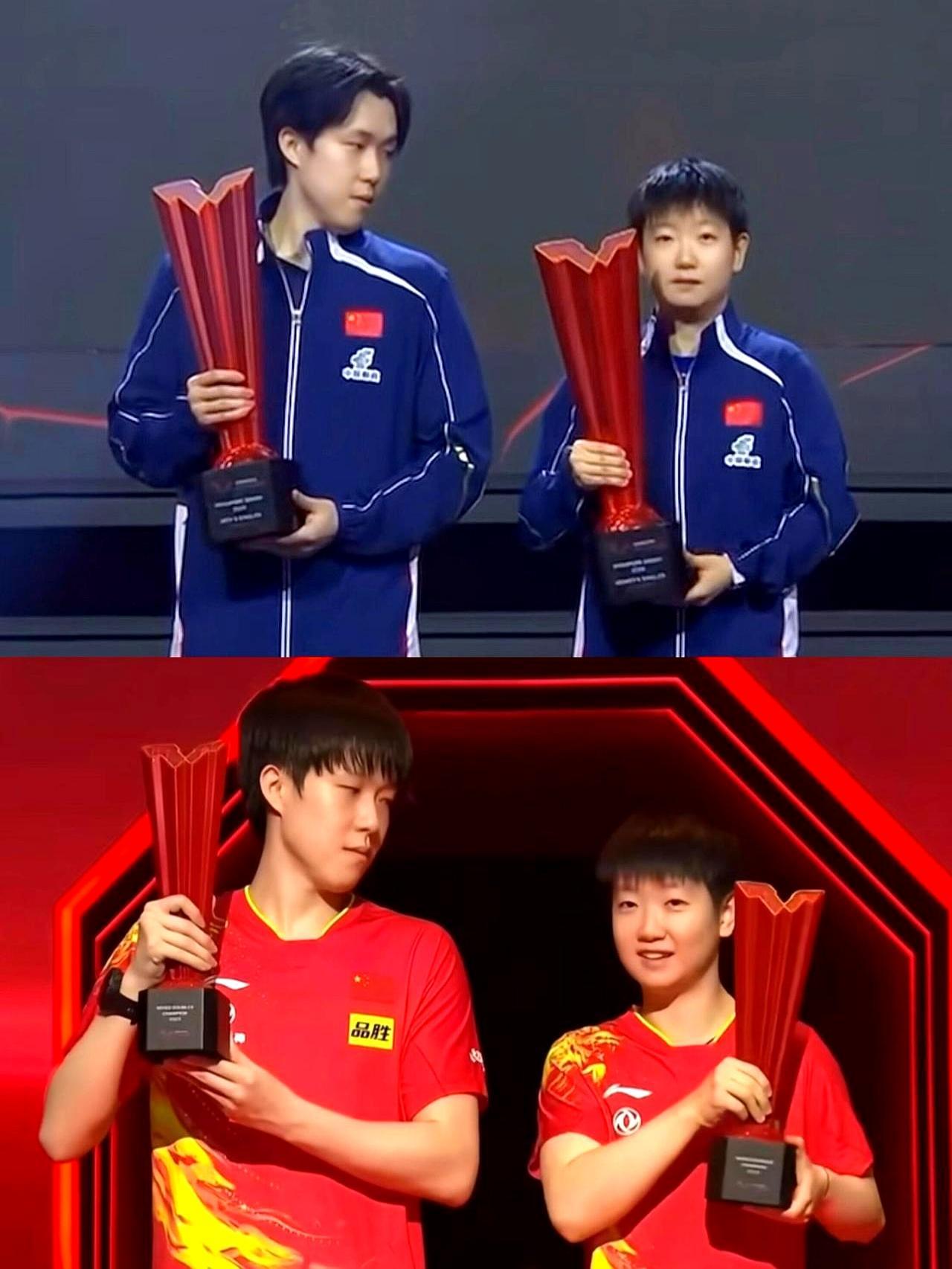 27岁了，他们还在用16岁的命拼！巴黎奥运混双金牌到手那晚，王楚钦把毛巾狠