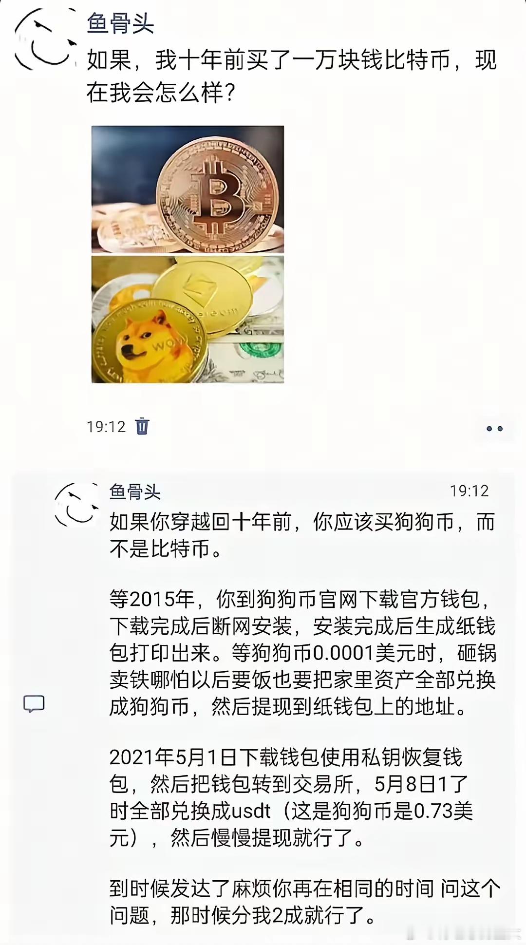 穿越时空的投资：狗狗币的逆袭之旅​​​