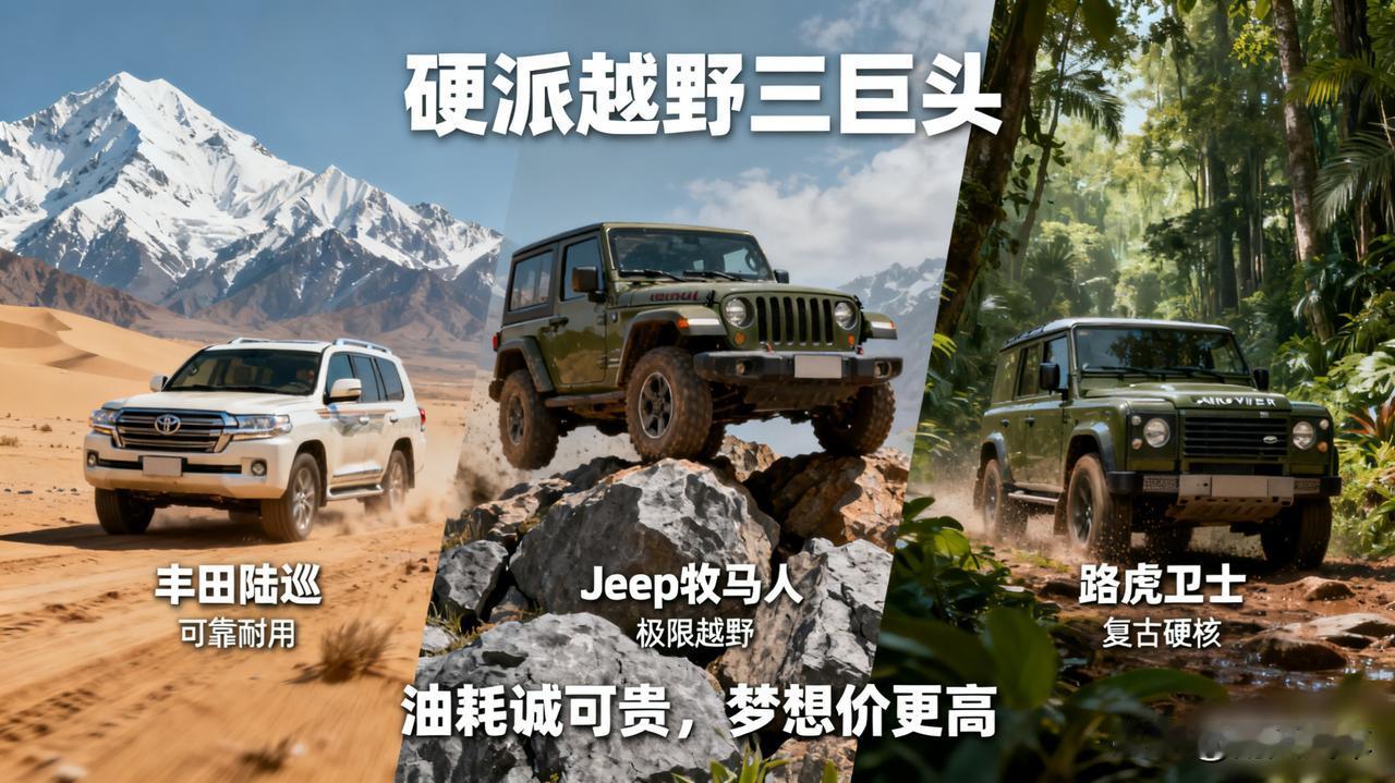 油价再高也挡不住热爱！这些硬派越野车，永远是男人的浪漫丰田陆巡、Jeep牧马