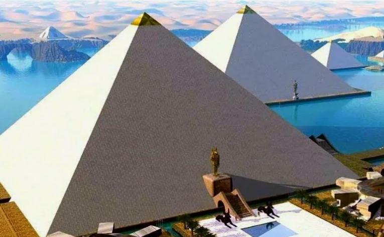 今天我们看到的吉萨金字塔，其实已经是“风化几千年后的版本”。真正震撼世界的，是