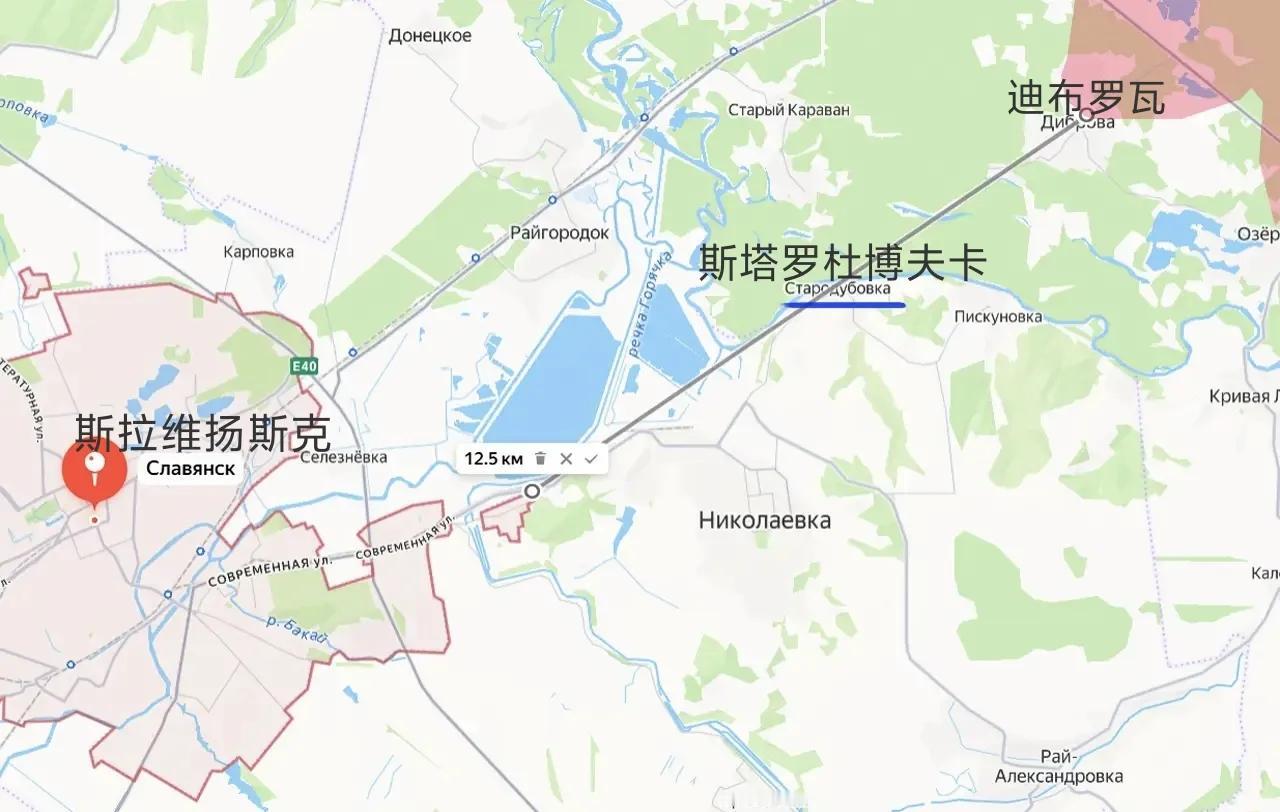 俄军实施侧翼包抄，从红利曼以南向西推进了2.5公里，占领了迪布罗瓦的大部分地盘。