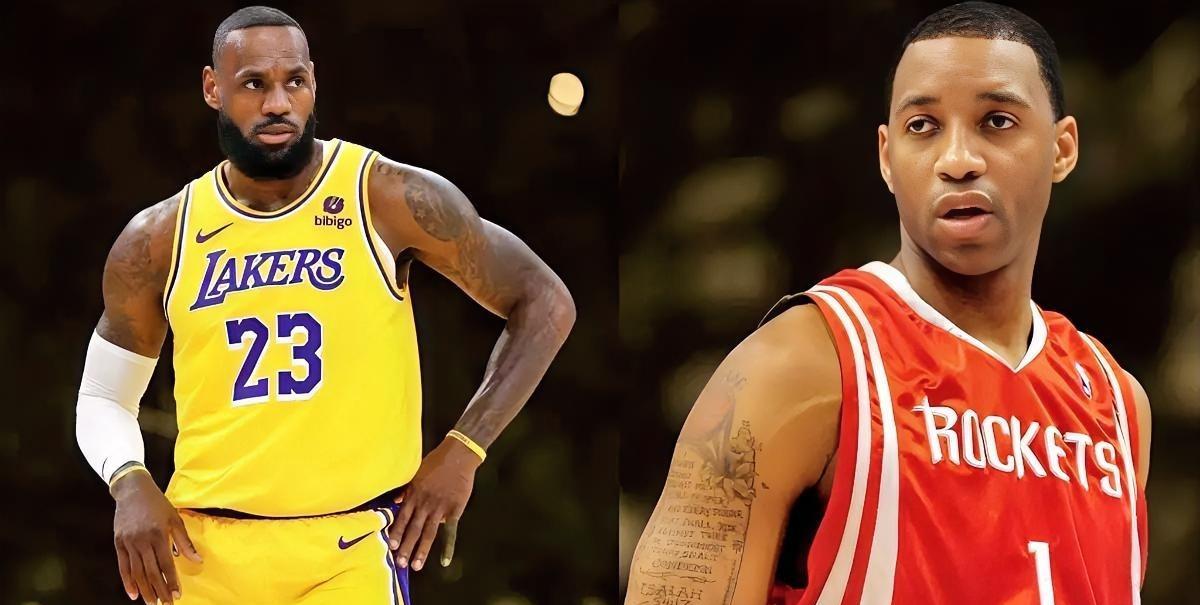 NBA传奇巨星麦迪语出惊人啊！麦迪近日在一档播客节目中谈到詹姆斯时说道：“要是