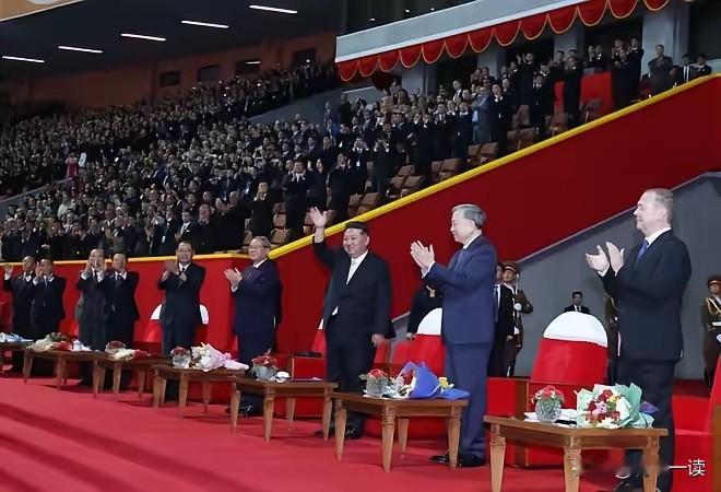 这次朝鲜活动，领导人位次这张图朝鲜给出了清晰的答案，金正恩左右位置给了中国和