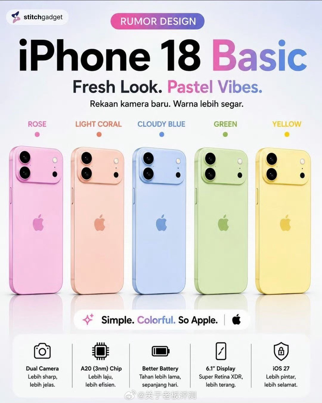很多人没反应过来这次定价有多夸张，简单对比：iPhone17Pro（小屏）89