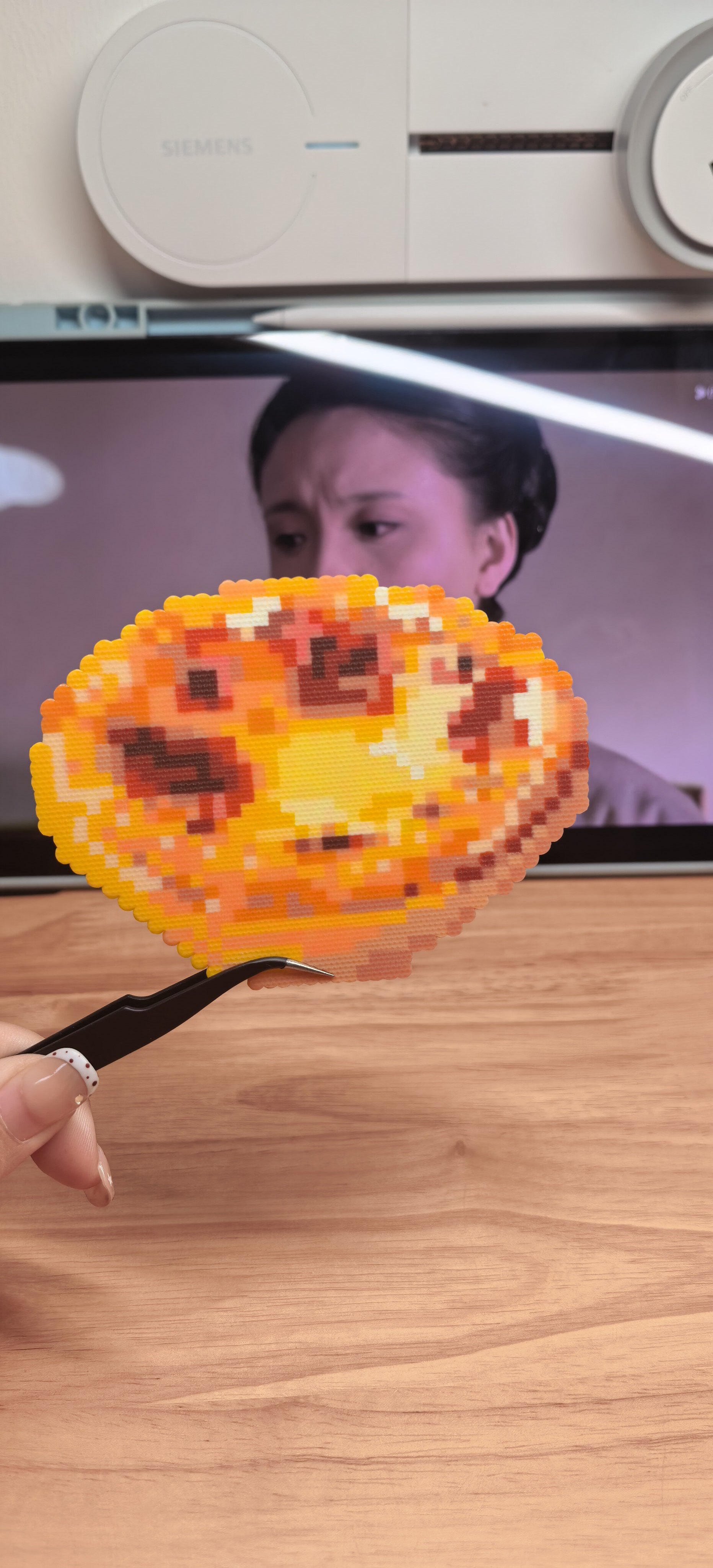 终于想起来之前咋烫的完美无孔了完美蛋挞出炉