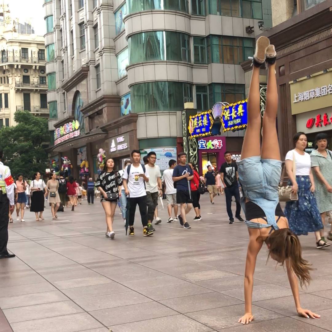 谷的luck感受一下小朋友的成长谷爱凌