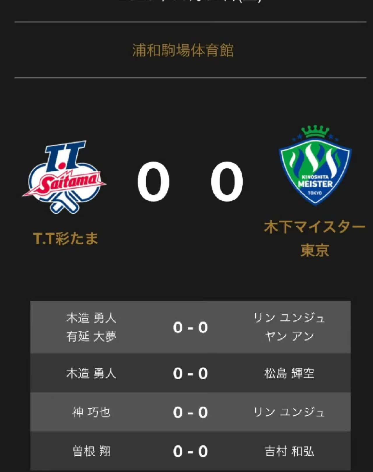 日T联赛——闫安/林昀儒双打8月2日，日T联赛开赛啦，闫安，松岛辉空，林