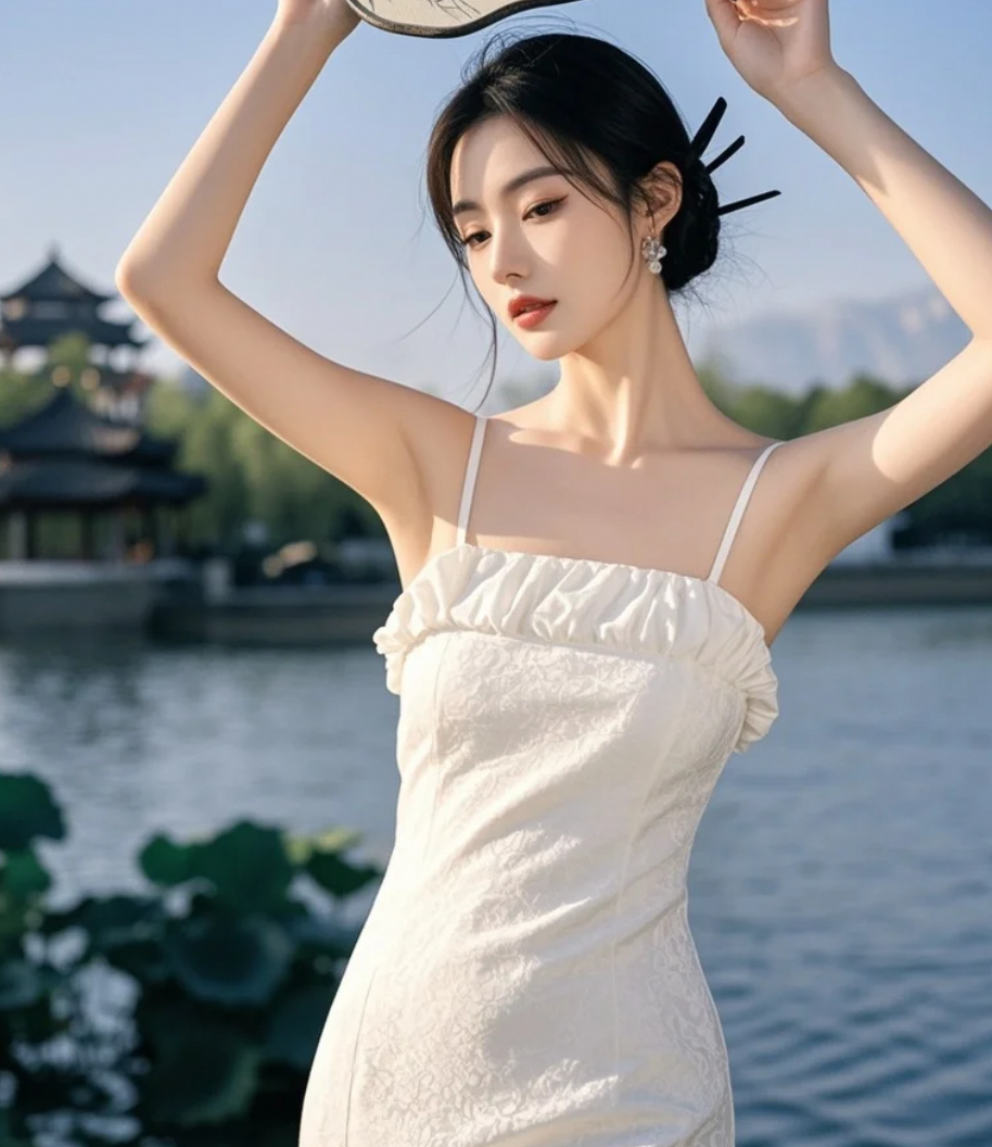 她的一颦一笑，都是壁纸级别的存在