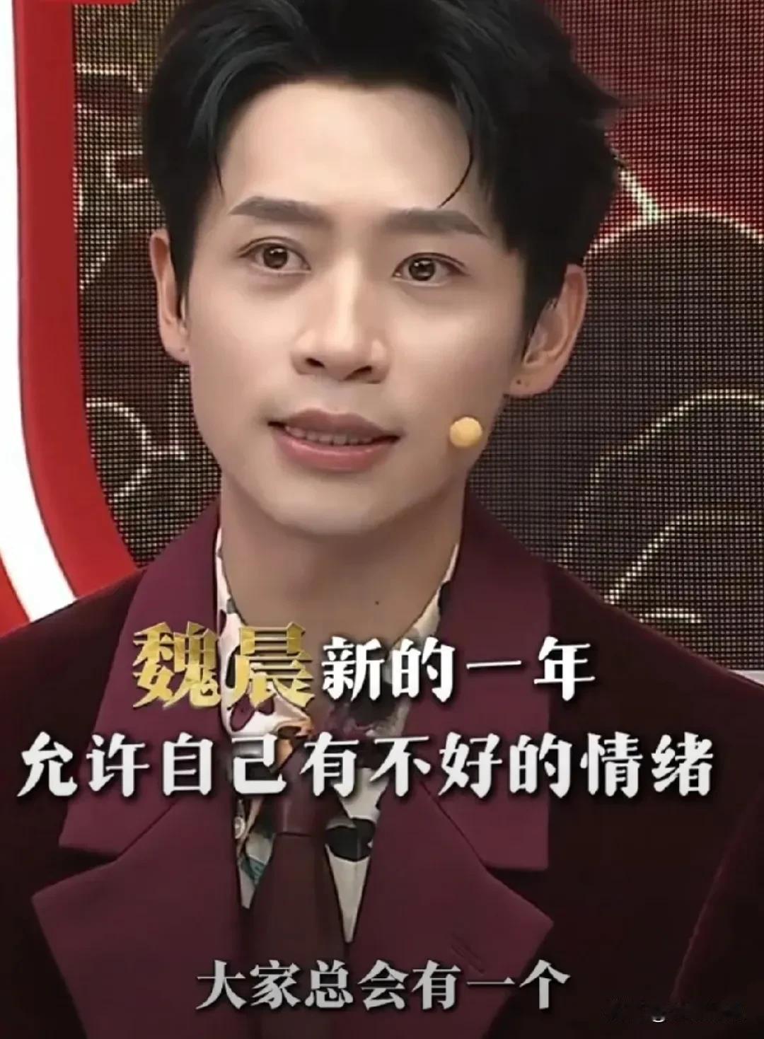 魏晨一句话戳中成年人软肋：允许自己不开心，才是最高级的活法春节的喧闹渐渐散去