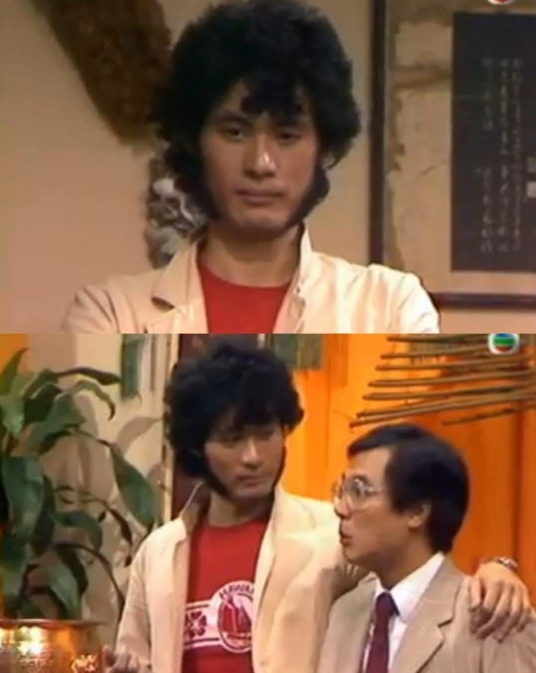 年轻时候的徐锦江，头发如此浓密！