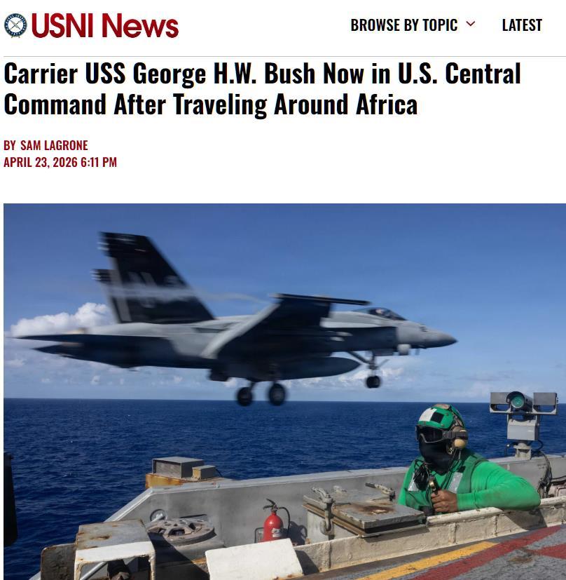 美军之前误用俄军武器做宣传画，现在用中国福建舰做宣传画[笑着哭]。最近美国海军新