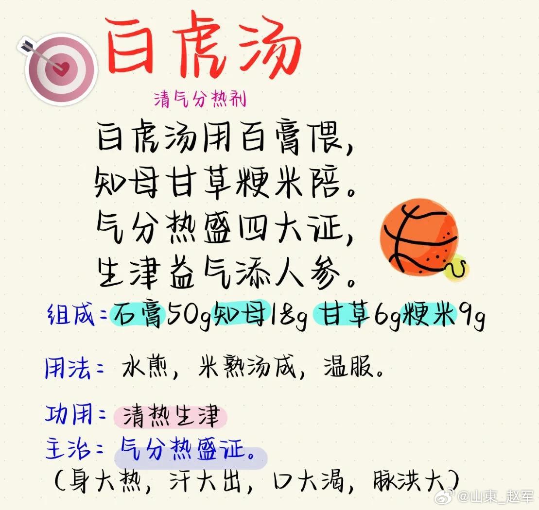 不只是清热：详解白虎加参汤的更高境界——泻火即是生气白虎加参汤载于《伤寒论》，乃