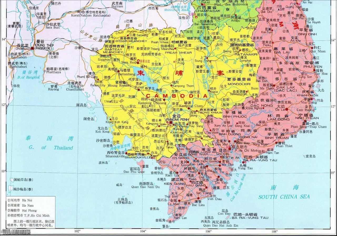 柬埔寨，一手好牌打得稀烂，地多、地平、人少，大富大贵不说，粮食自由按说没有问题，