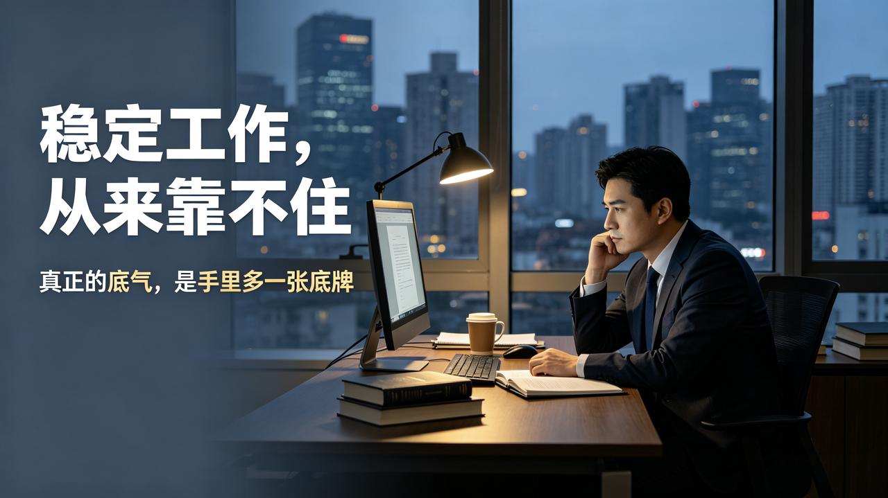 成年人最顶级的自律：从不相信一份工作能稳一辈子，不制造焦虑，只说成年人最现实的真