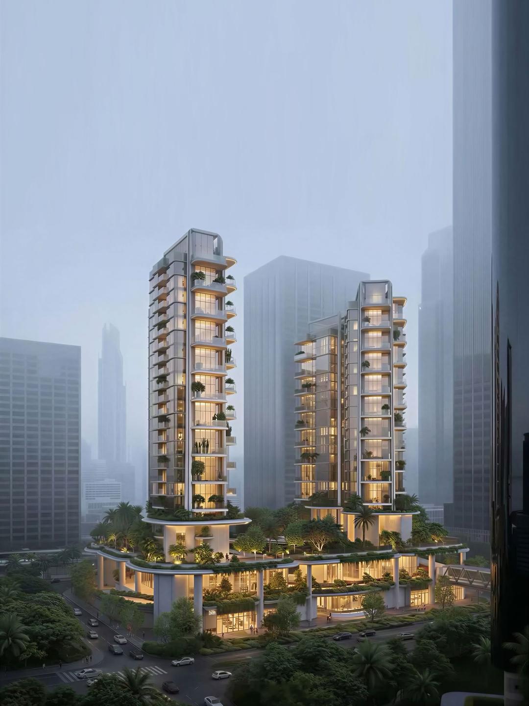 今天宝中观潮府卖了97%，接近日光了。我有3批客户，都是258以上的大户型，第