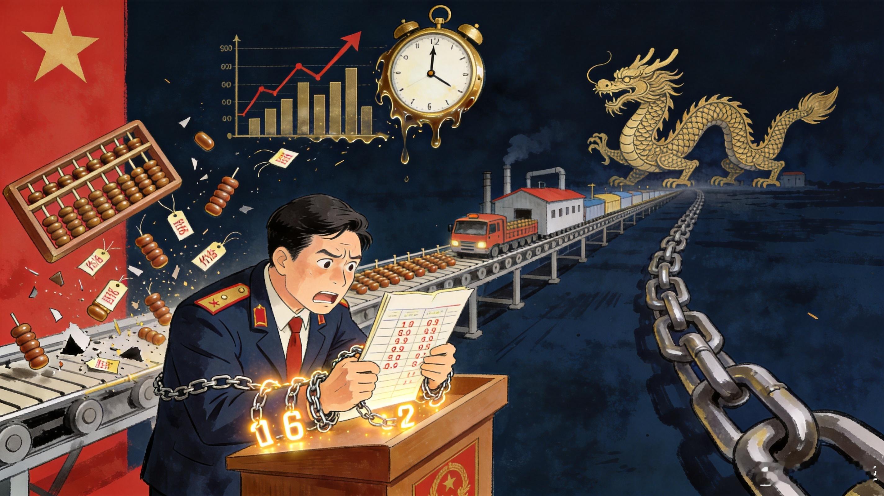 越南官员在制造业大会上报数，我注意到一个问题：越南最近开了个制造业大会，会上官员