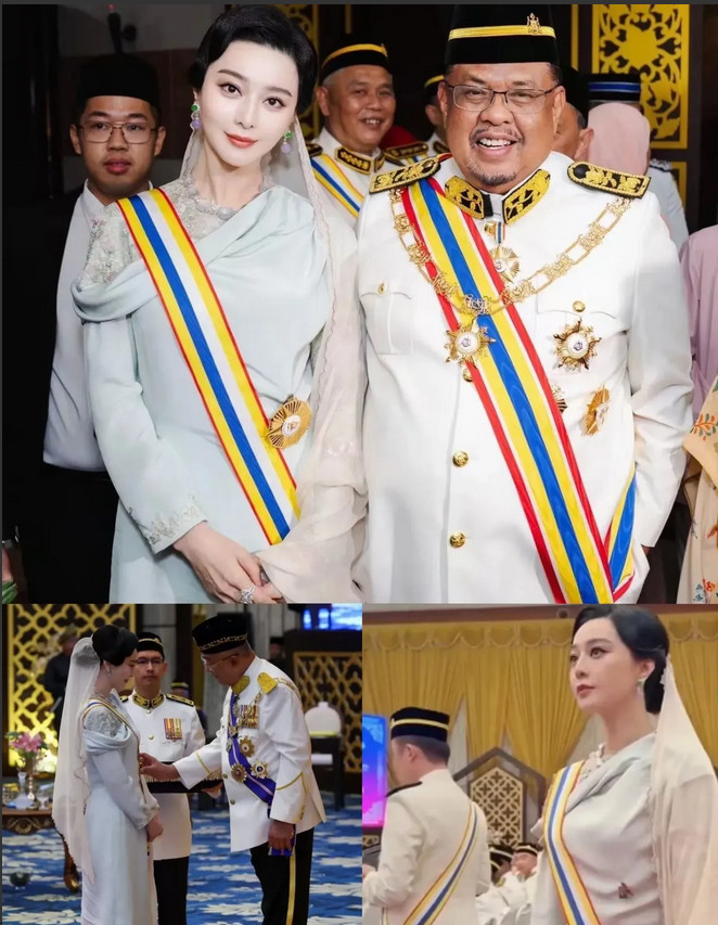 “金锁”范冰冰又解锁了新圈子！这次她竟涉足了东南亚的荣誉体系——8月24
