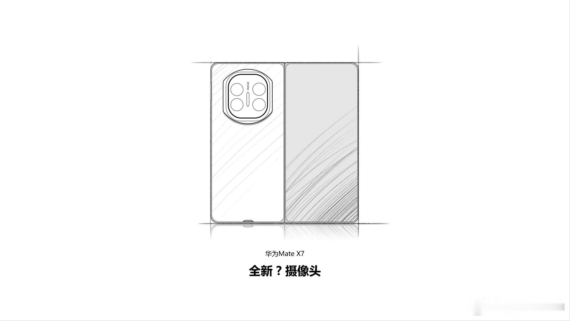 来了来了，华为MateX7终于要来了，这一次镜头的设计跟以往有点不一样，但是这