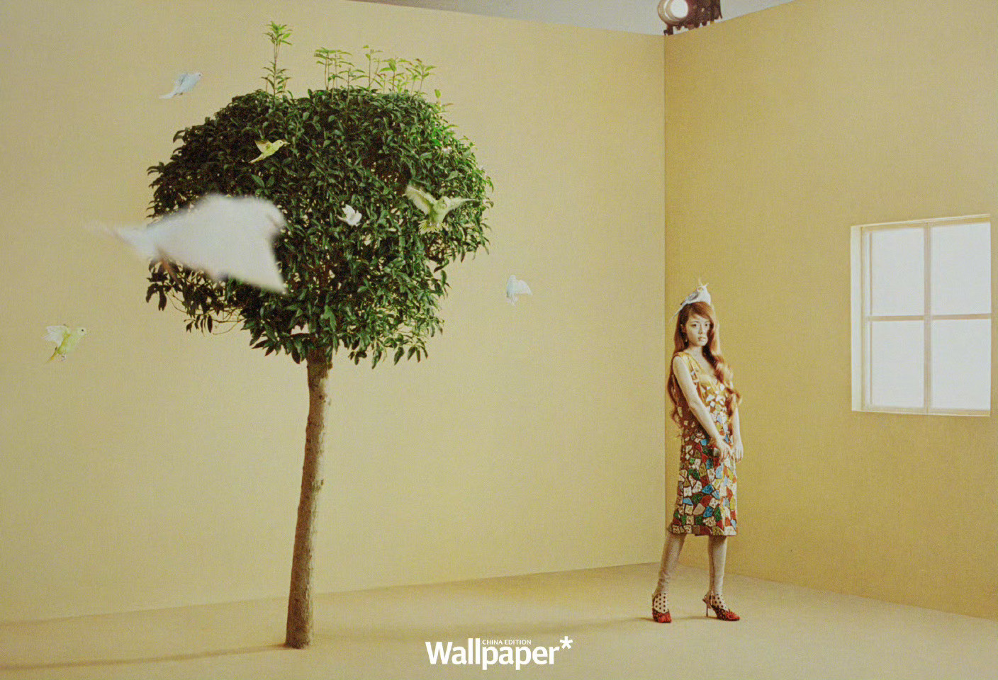 赵今麦Wallpaper封面赵今麦wallpaper封面大片，好美的麦麦