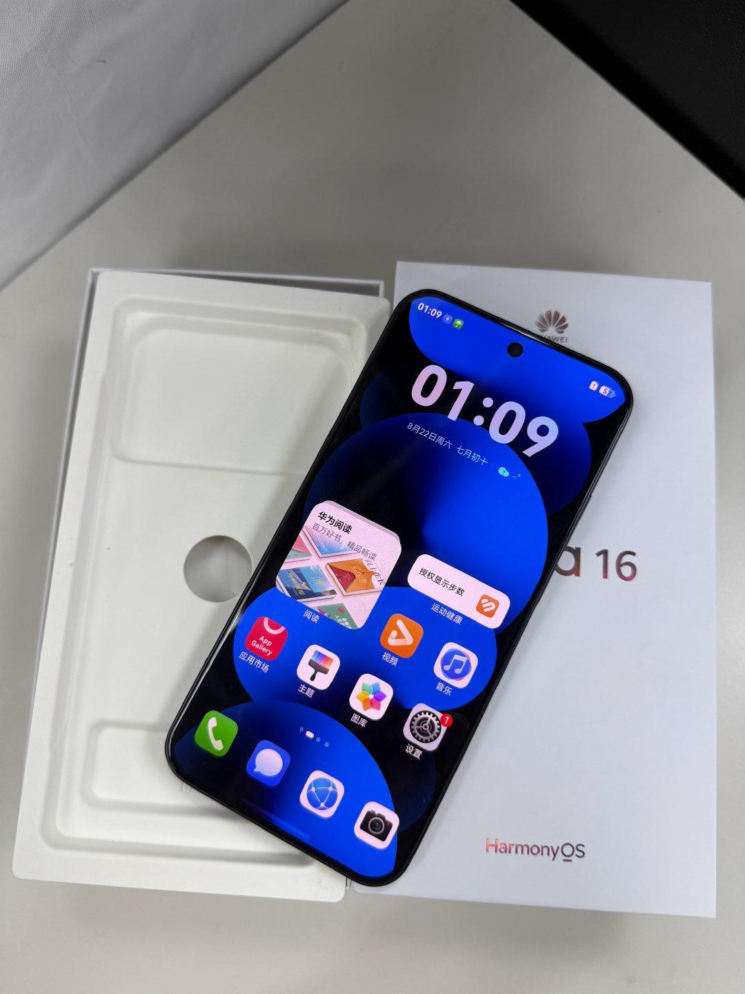 华为新品nova16黑色12+256g，全新仅拆封摸一摸，查询未激活，新机全套，2380​