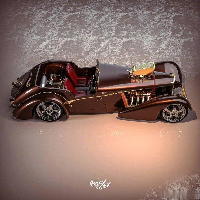 经典车之1937年布加迪BugattiType57SCRoadster​​​