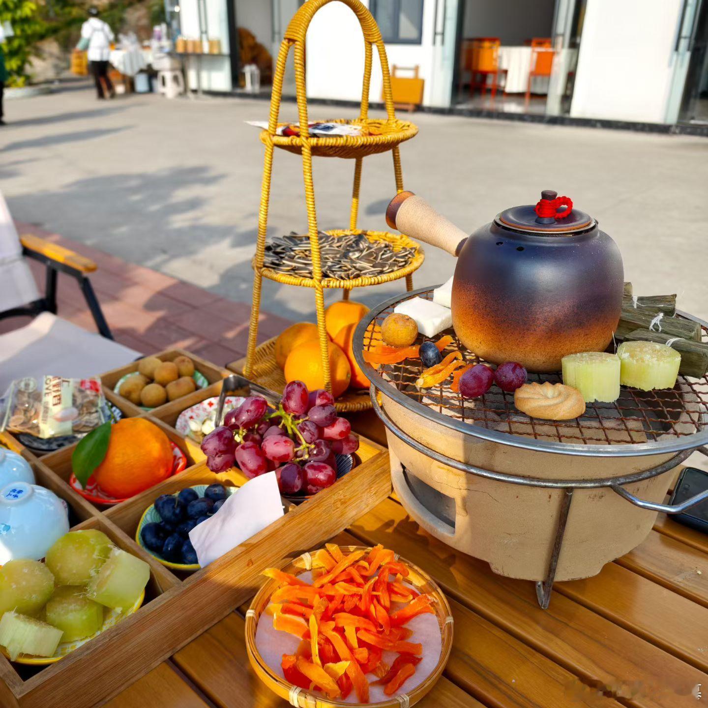 打开冬天最佳的方式是来一次围炉煮茶🍵