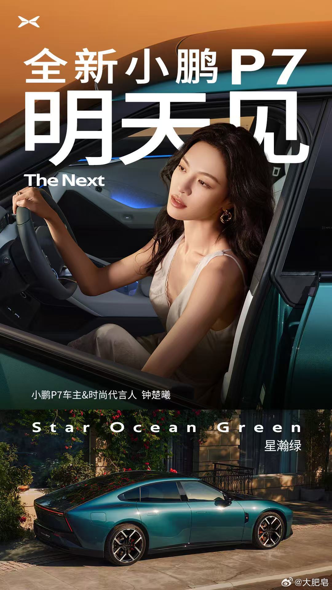 明天全新小鹏P7就要上市了，我要去现场挑车，大家帮我选个颜色吧？我现在偏向灰色，