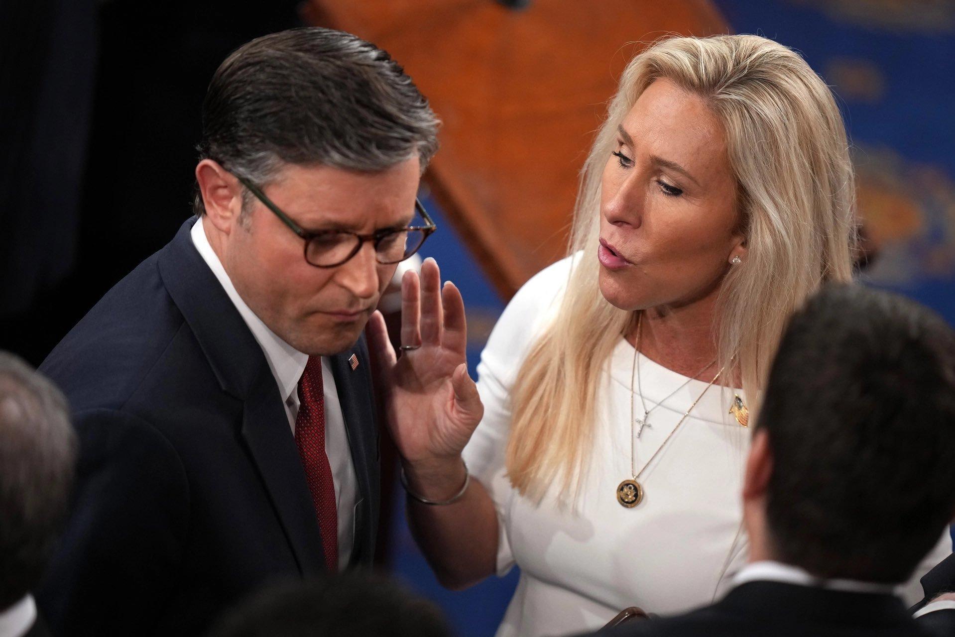 三名了解佐治亚州共和党众议员玛乔丽・泰勒・格林相关行动的消息人士向MSNOW