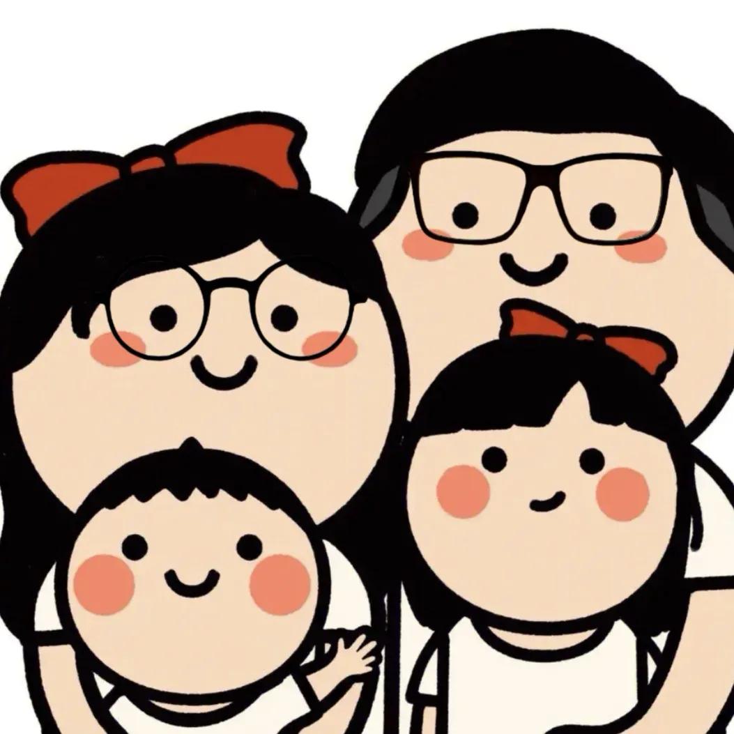 女孩像爸，男孩像妈？其实说个扎心的真相，往往是家里谁丑，孩子像谁。一位朋友她