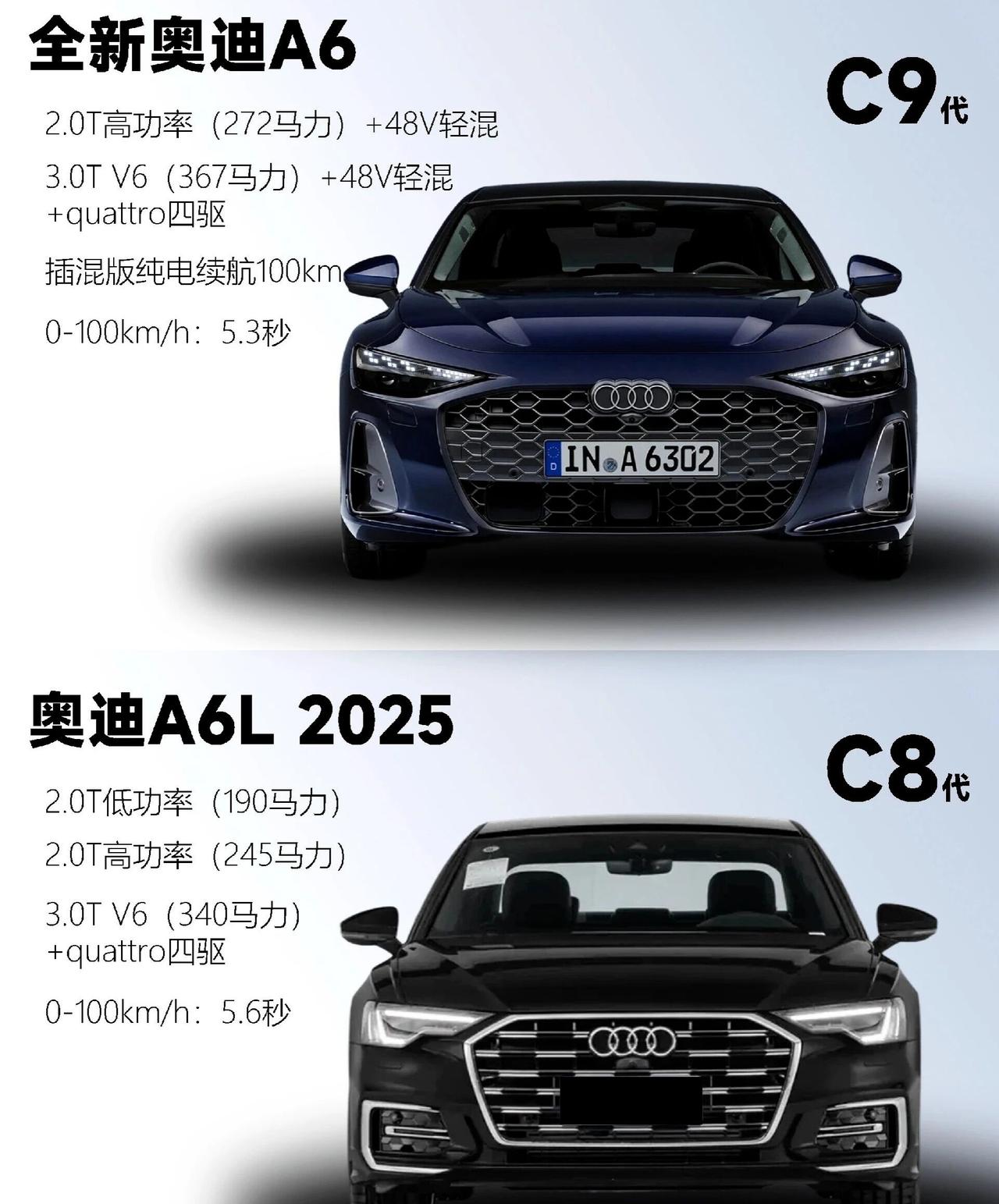 扎心！刚提A6L就遇C9突袭，奥迪新老同堂销售太狠了刚提现款A6L的
