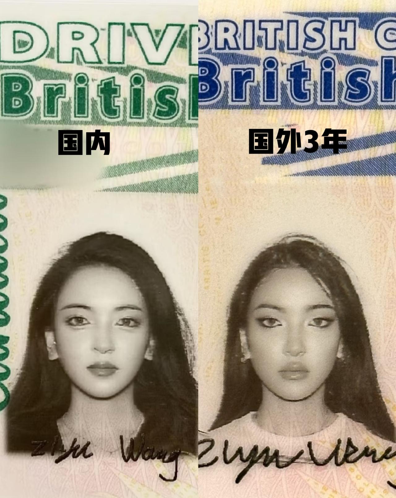 好典型的美籍华裔妆容，到了国外是有什么一键套用模板吗？[捂脸哭]