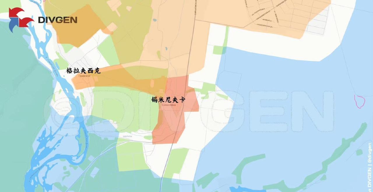 俄军解放锡米尼夫卡！1月23日俄军解放了沃尔昌斯克以南的锡米尼夫卡，并进入了格