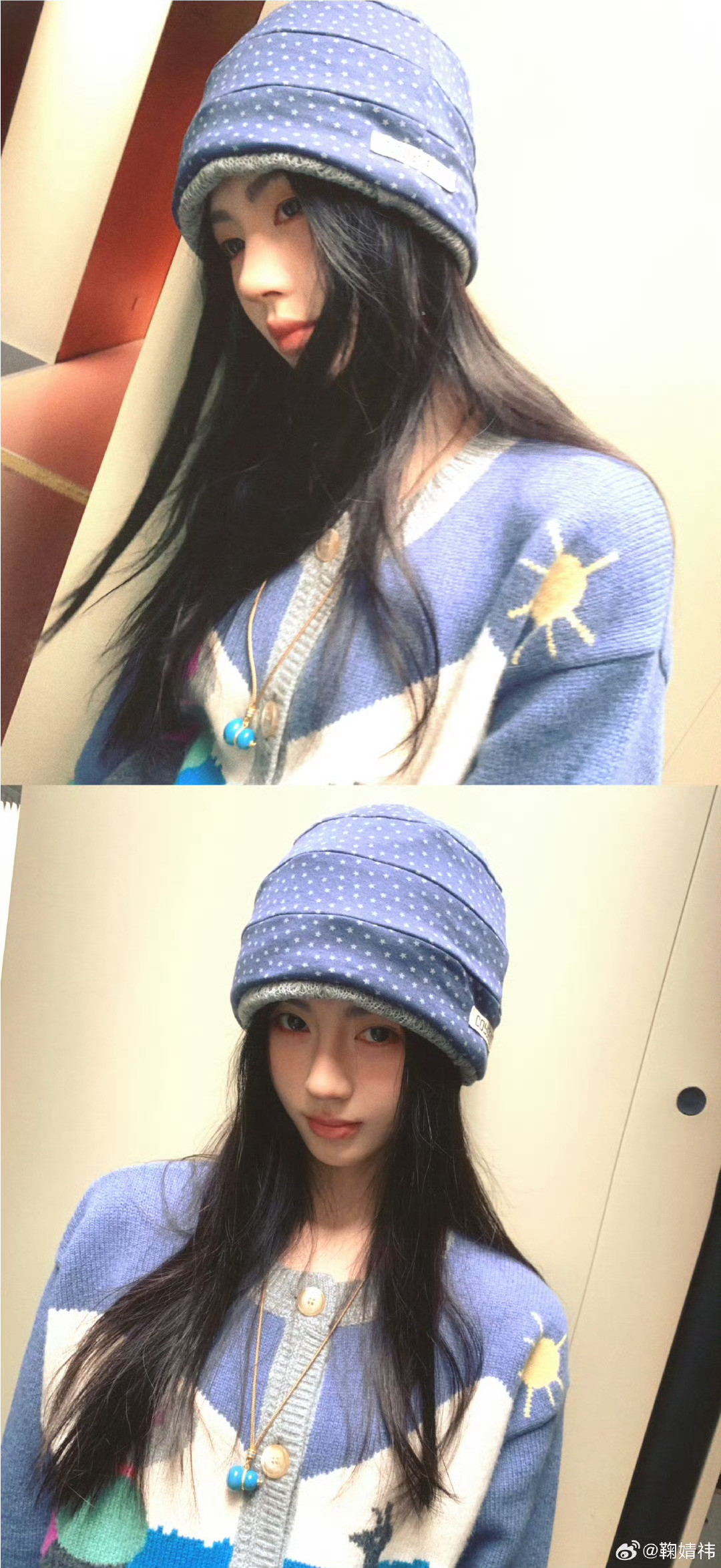 鞠婧祎化淡妆越淡越美呀鞠姐真的是美的毫不费力