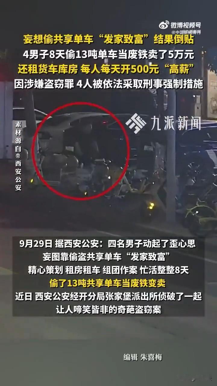 就这智商别琢磨买卖了，等出来后赶紧找个电子厂上班吧！近日，陕西侦破了一起奇葩