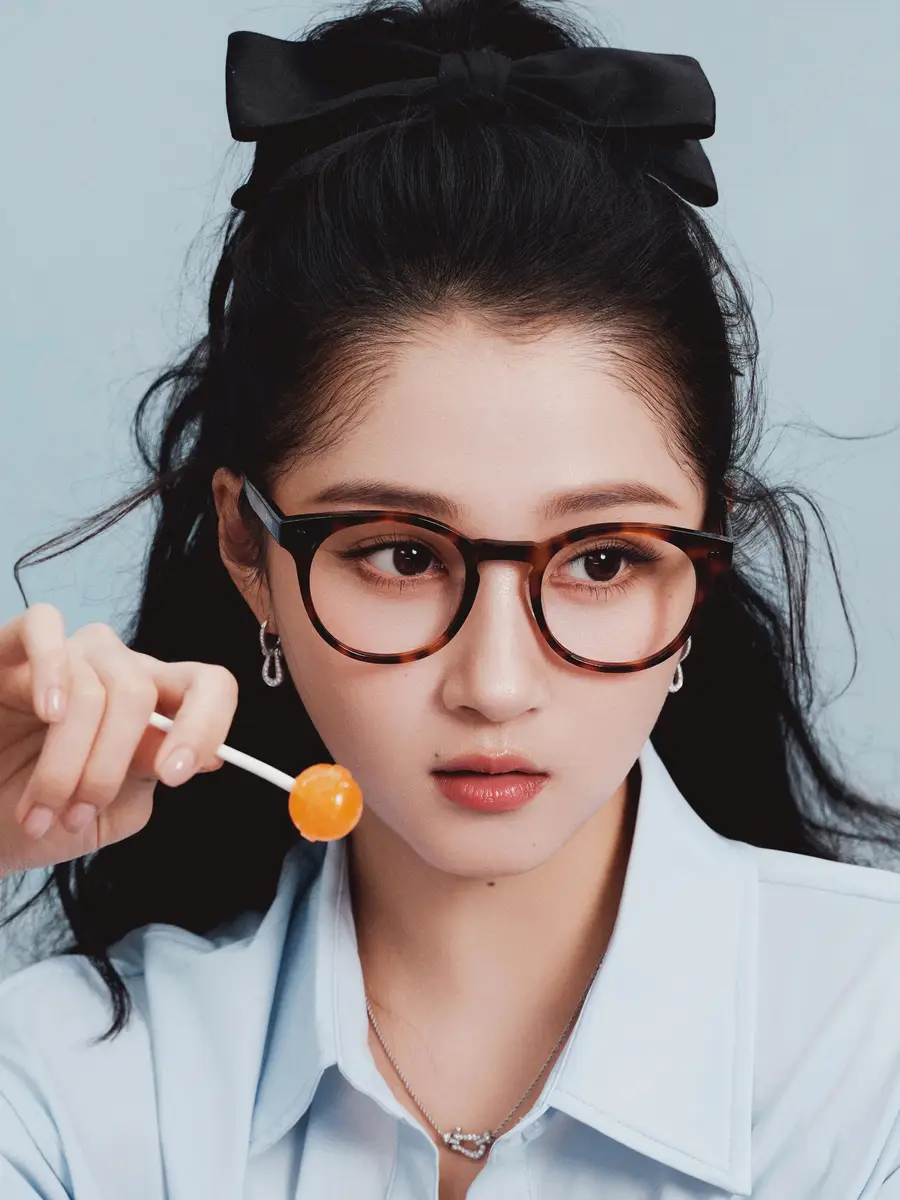 关晓彤氧气学姐风大片释出！穿浅蓝衬衫搭配超短裙秀美腿