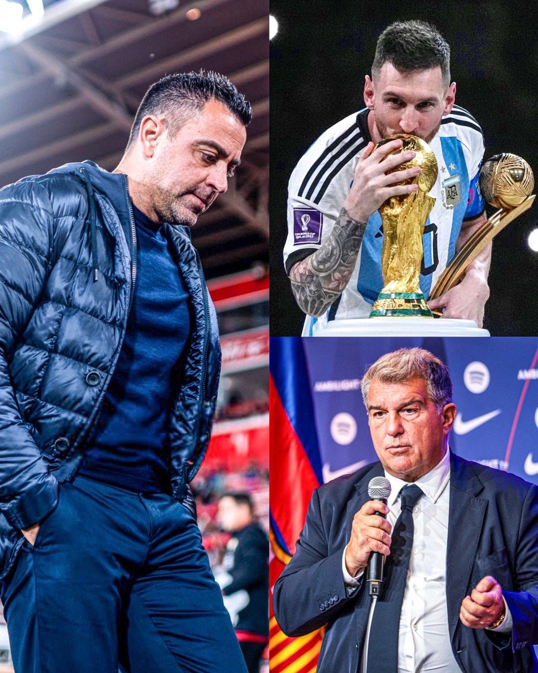 💥揭穿谎言‼️🎙哈维在采访中揭穿拉波尔塔的谎言：“梅西原本已基本敲定于20