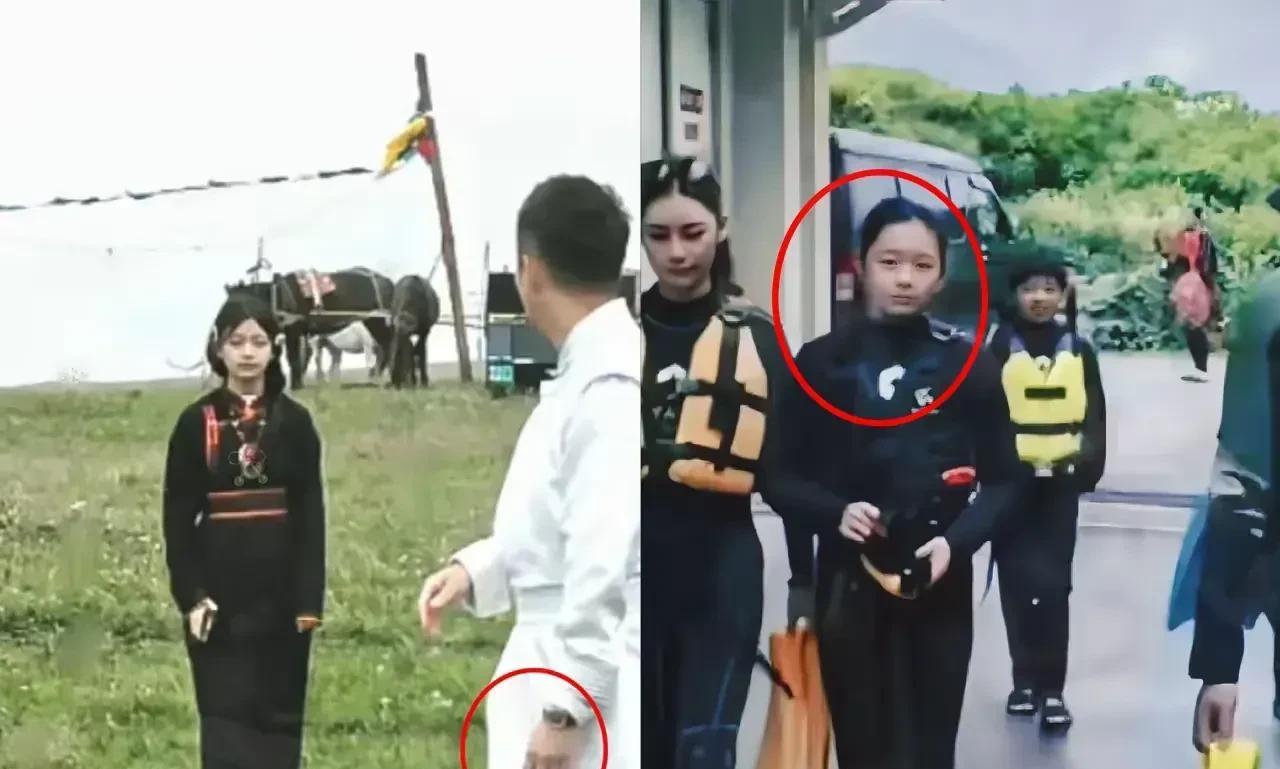 当大S的女儿小玥儿终于露出真面目，很多人不由得又联想到小S的女儿们，这差别可真是