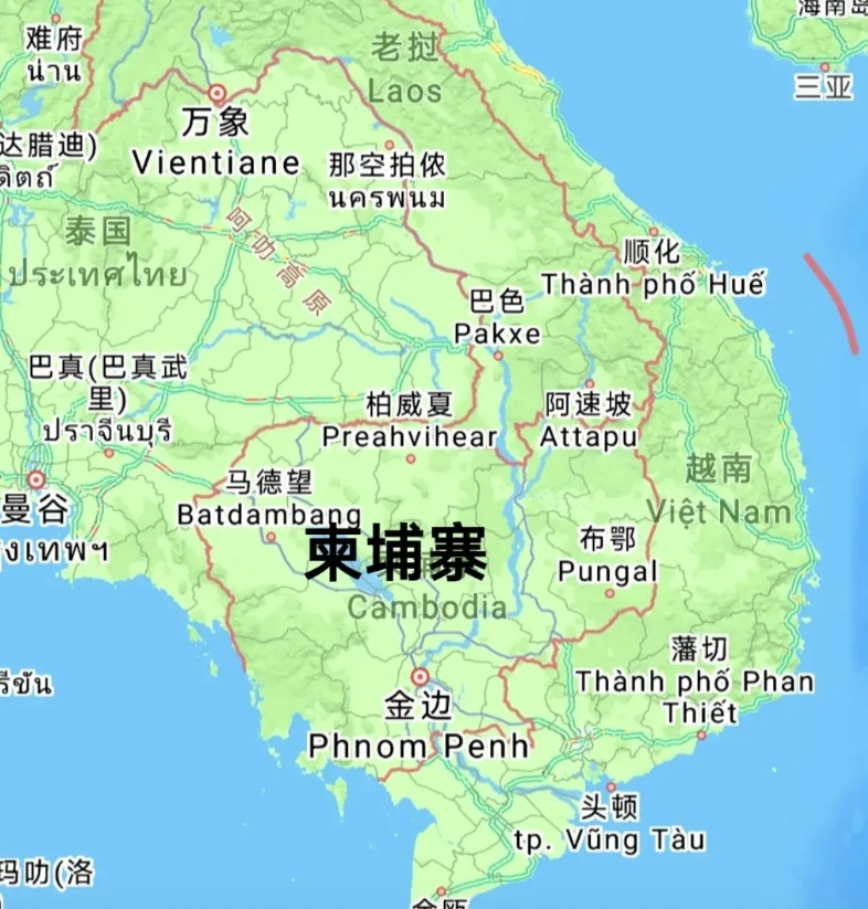 柬埔寨的真正目的恐怕并不是佩痛坦，而是连接中国和中南半岛的中泰高铁。因为洪森清