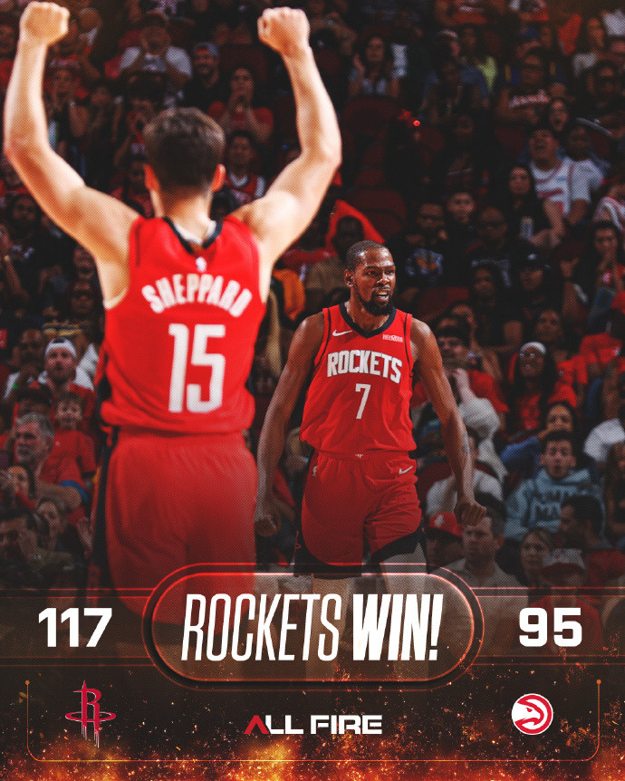 触底反弹！火箭终结老鹰11连胜一场久违的大胜，在终结老鹰11连胜的同时，火箭