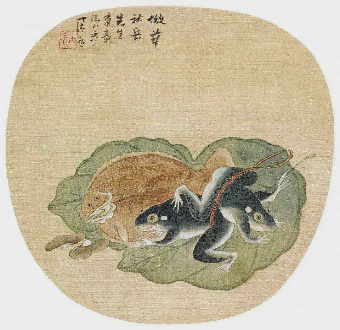 居廉（1828-1904），字士刚，号古泉，别号隔山樵子、隔山老人、罗浮道人，清