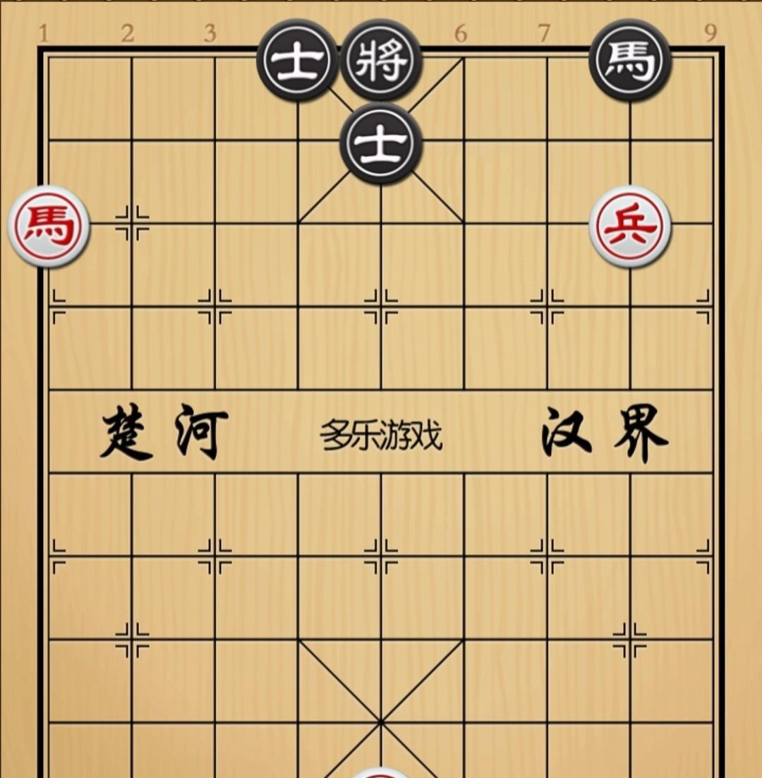 象棋：说不出那句定式的棋谚怎么玩都是在玩哩该愣如图红先手！红方还有傌兵二位