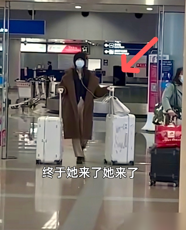 李亚鹏在机场开着直播等李嫣，孩子拉着箱子，头都没回。他对着镜头说被拉黑了，一个月拉黑三回，最长一次失