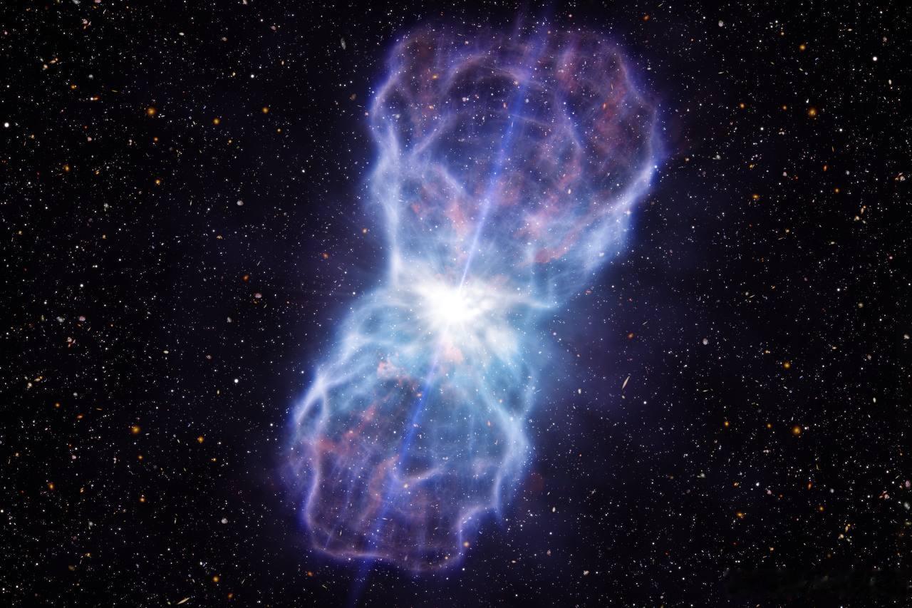 宇宙怪兽：胜过整个星系的类星体，类星体SDSSJ1106+1939产生巨量