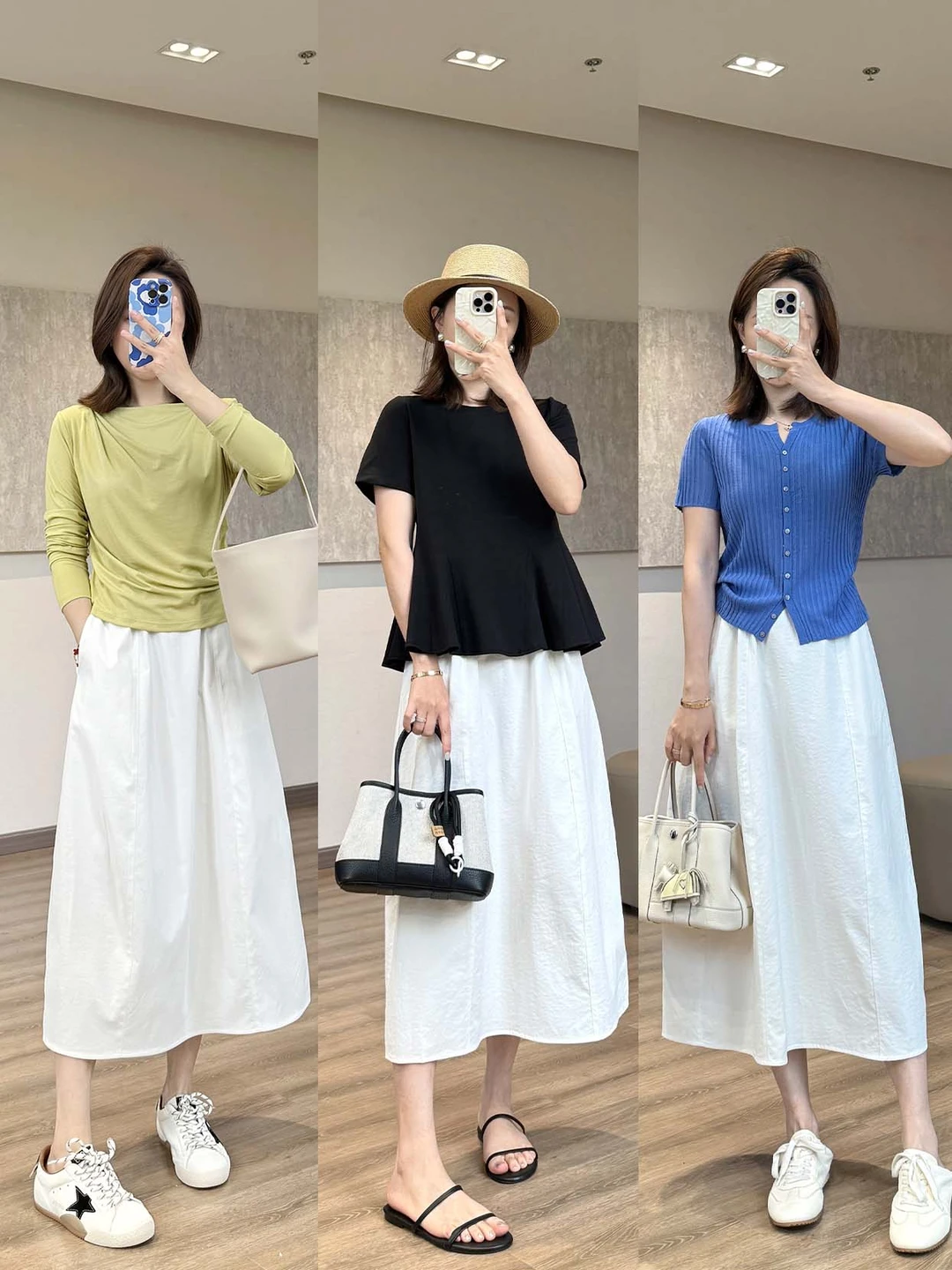 谁能拒绝一条自带清冷温柔的小白裙啊🎀